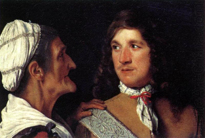 Young Man and the Procuress r, SWEERTS, Michiel